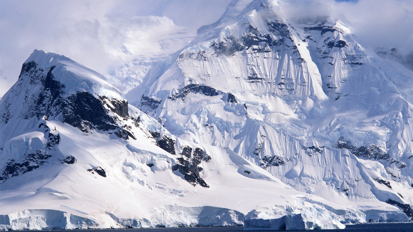 雪山 壁紙(一) #9 - 1366x768