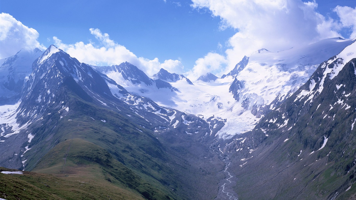 雪山 壁纸(一)11 - 1366x768