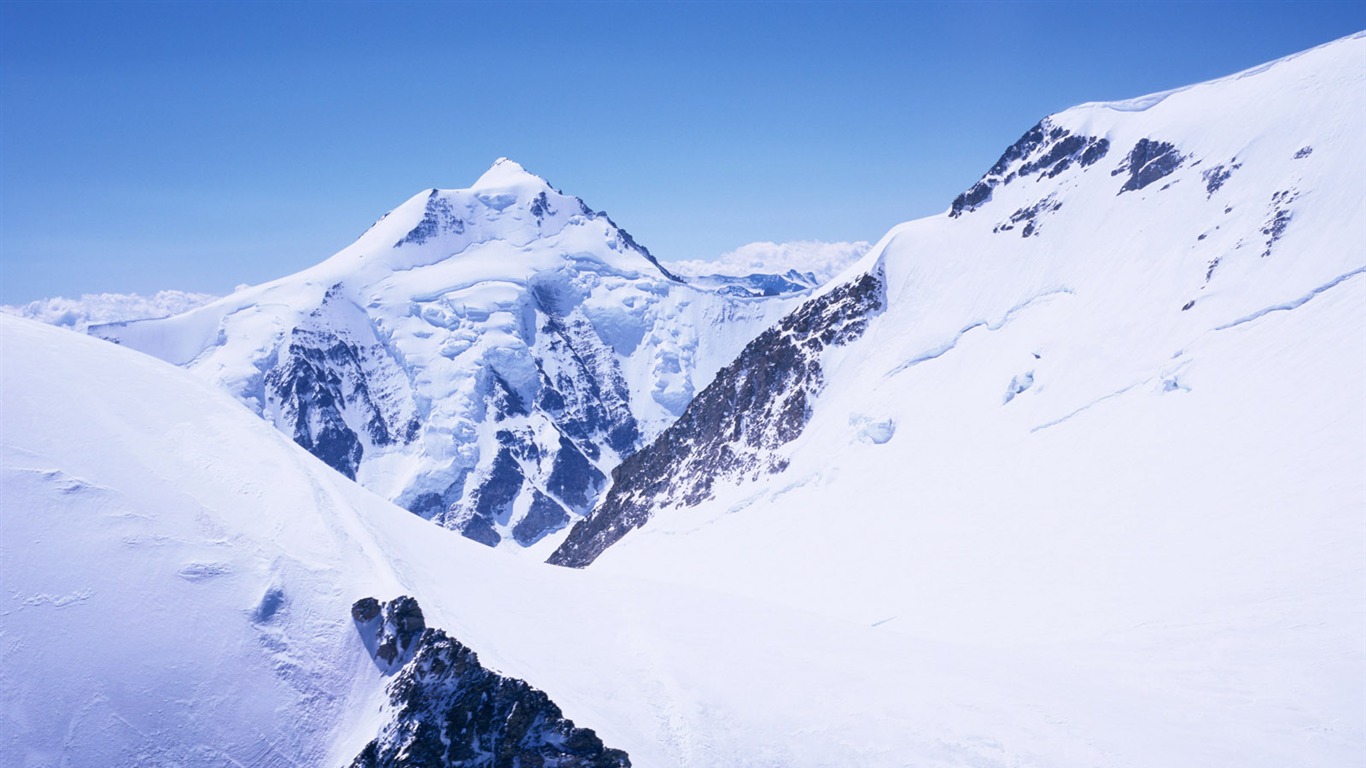 雪山 壁紙(一) #13 - 1366x768