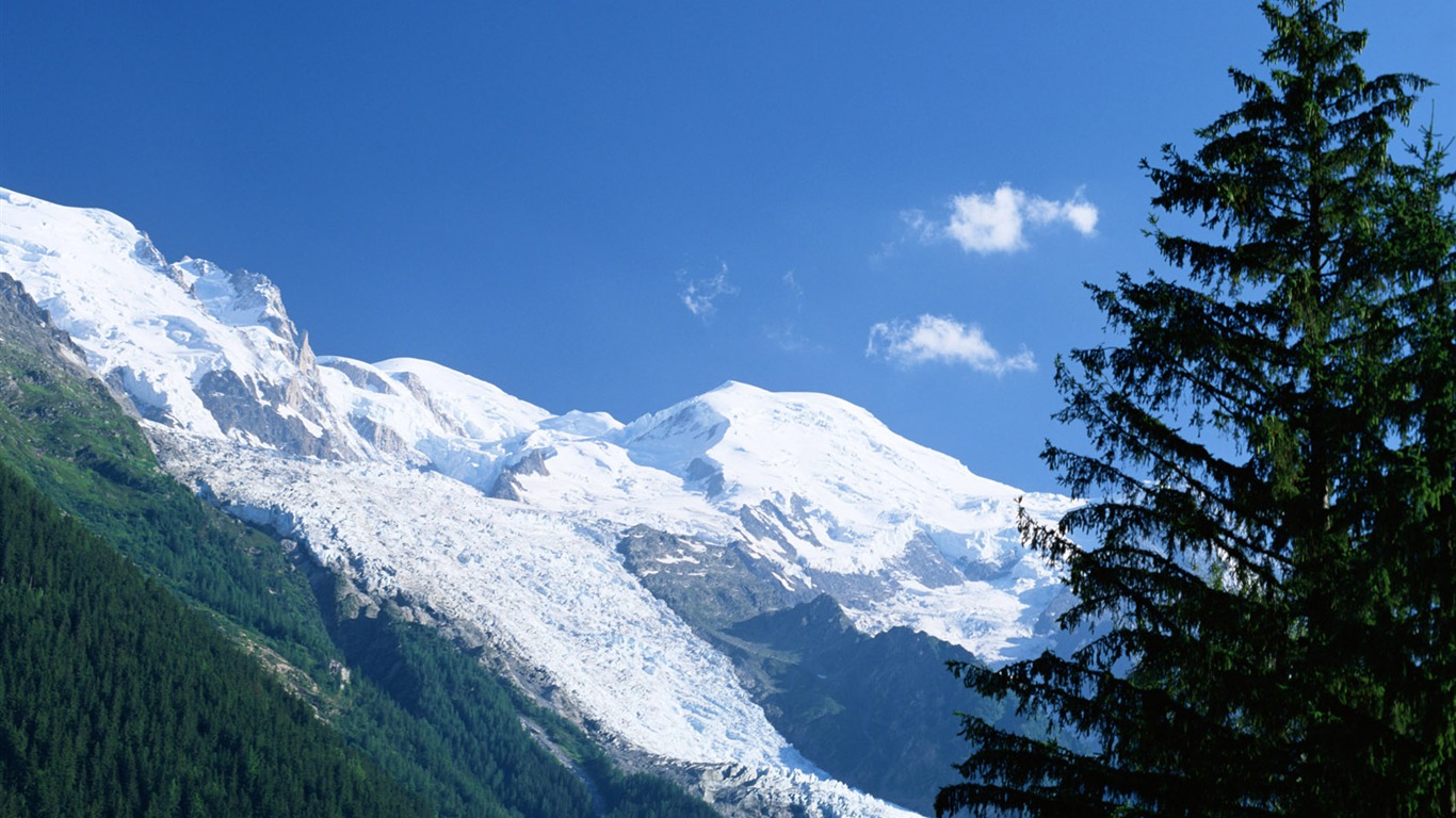 雪山 壁紙(一) #20 - 1366x768