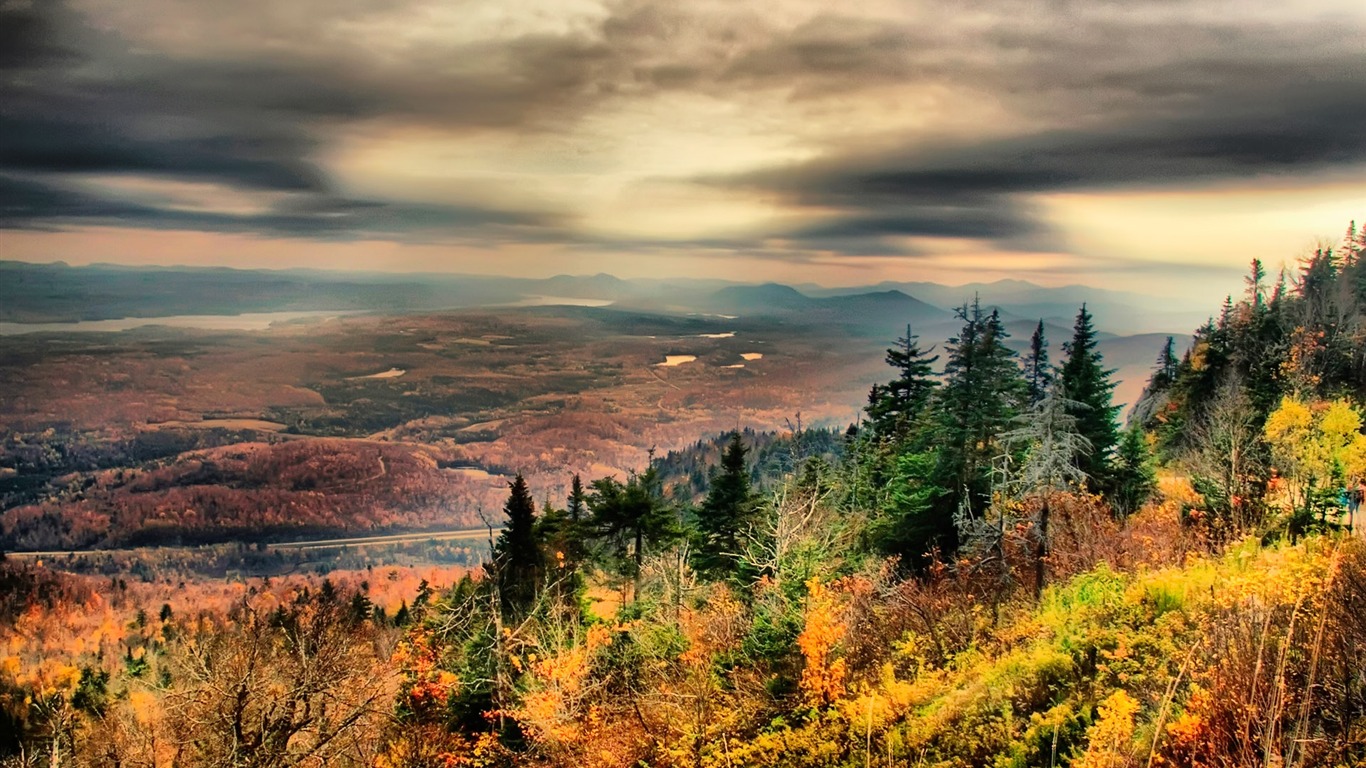 Beautifully rendered scenery wallpaper (3) #2 - 1366x768