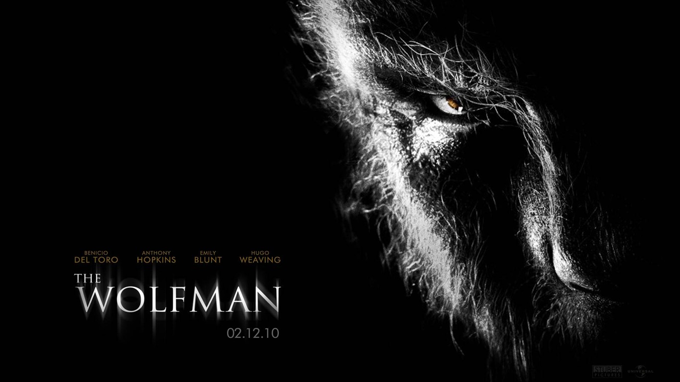 The Wolfman 狼人 电影壁纸9 - 1366x768