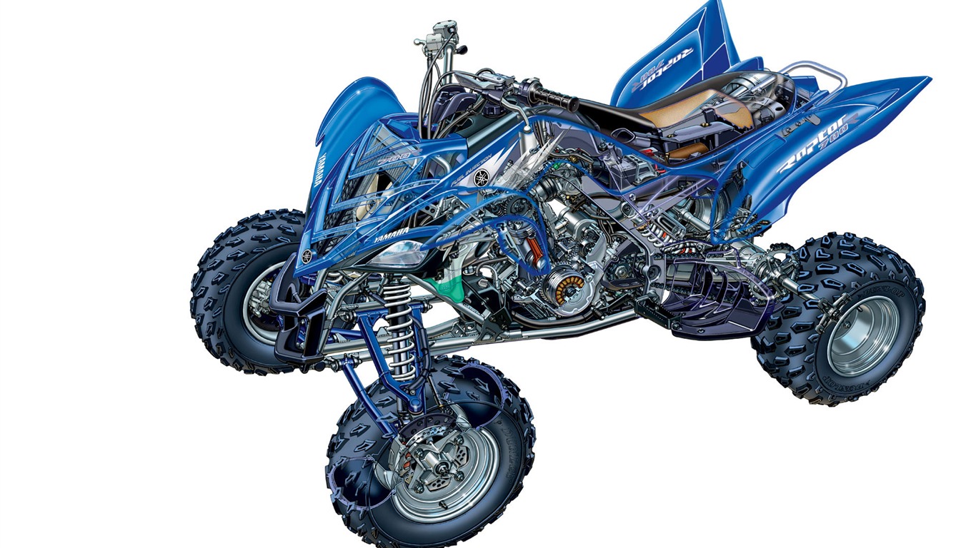 四輪 YAMAHA 壁紙(二) #9 - 1366x768