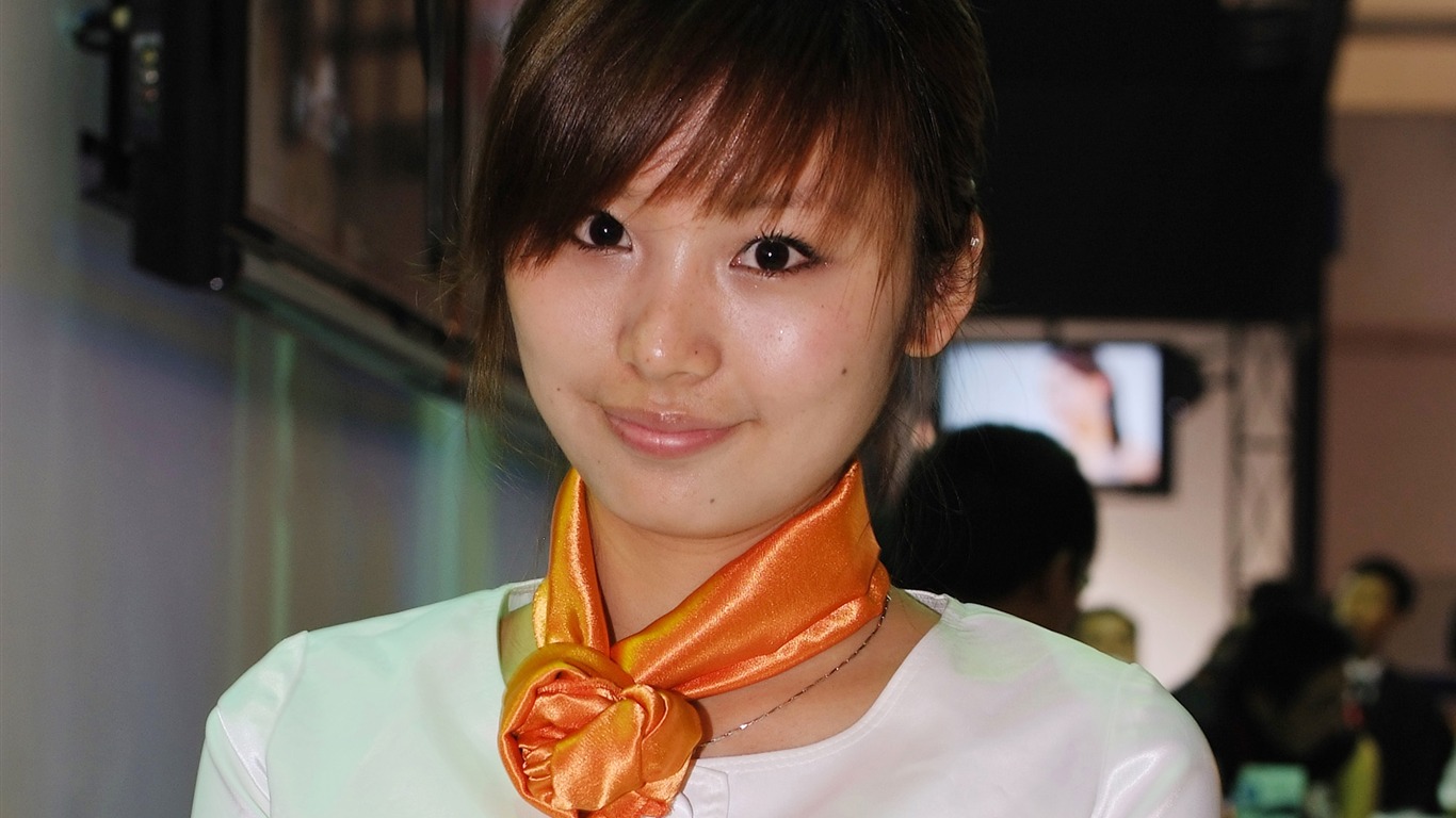 2009 P&E 展台上的美女(螺紋鋼作品) #31 - 1366x768
