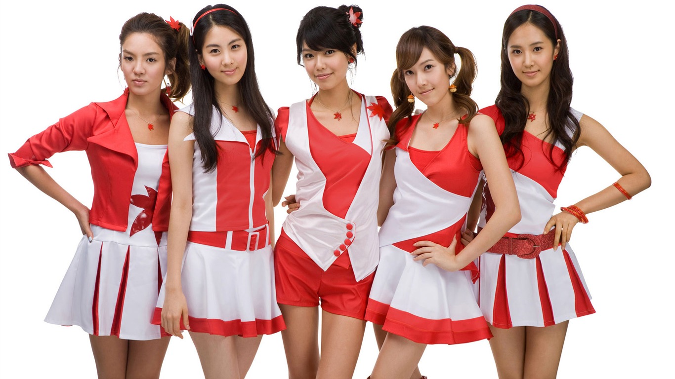 少女時代組合 壁紙(一) #4 - 1366x768