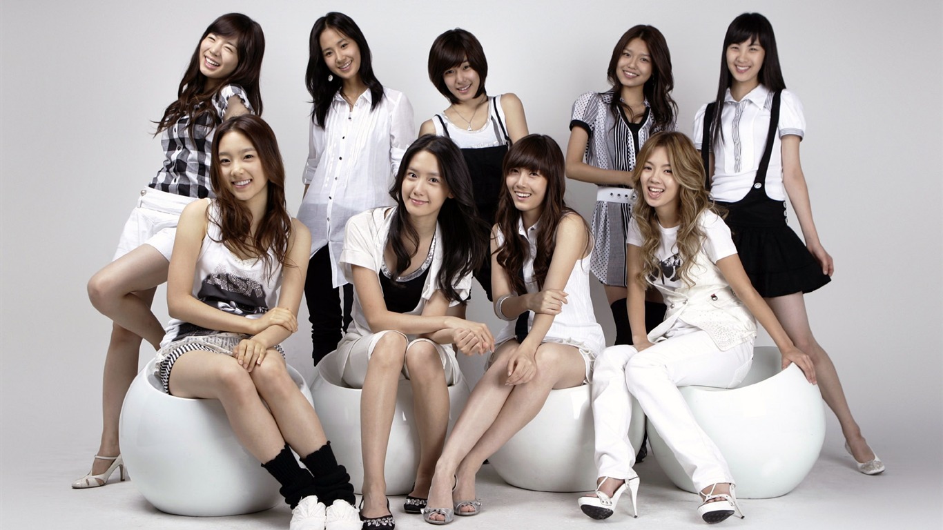 소녀 시대 바탕 화면 (1) #20 - 1366x768