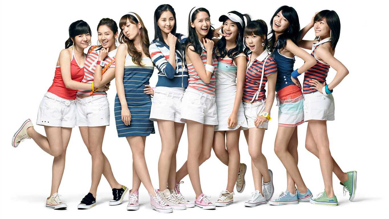 소녀 시대 바탕 화면 (2) #3 - 1366x768