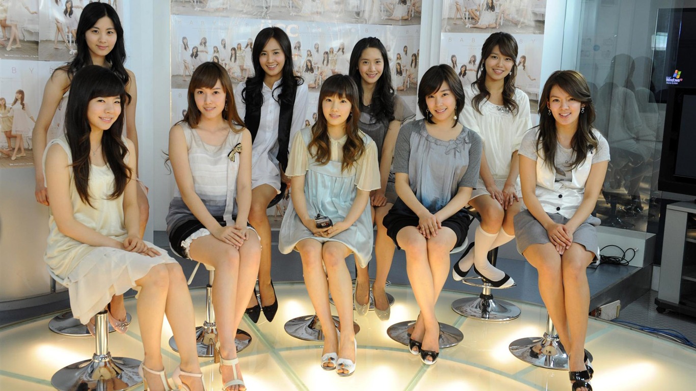 소녀 시대 바탕 화면 (2) #6 - 1366x768