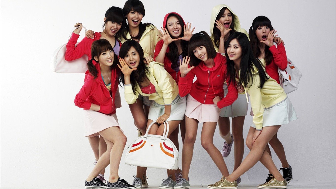 소녀 시대 바탕 화면 (2) #8 - 1366x768