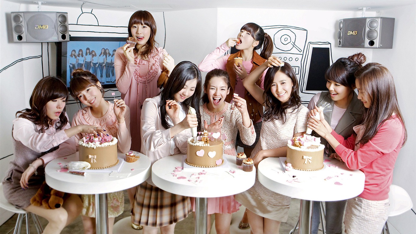 소녀 시대 바탕 화면 (2) #14 - 1366x768