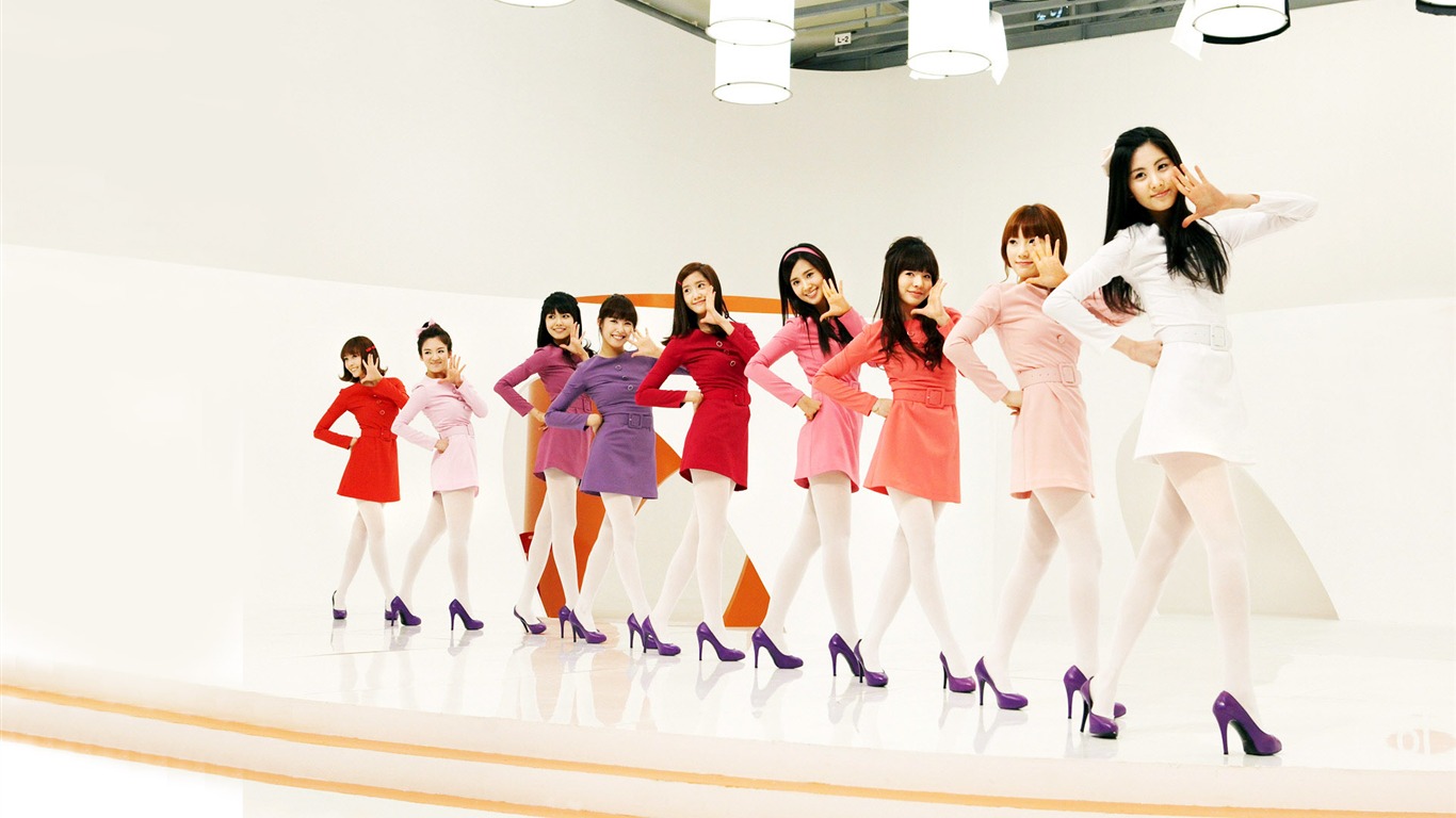 소녀 시대 바탕 화면 (2) #15 - 1366x768