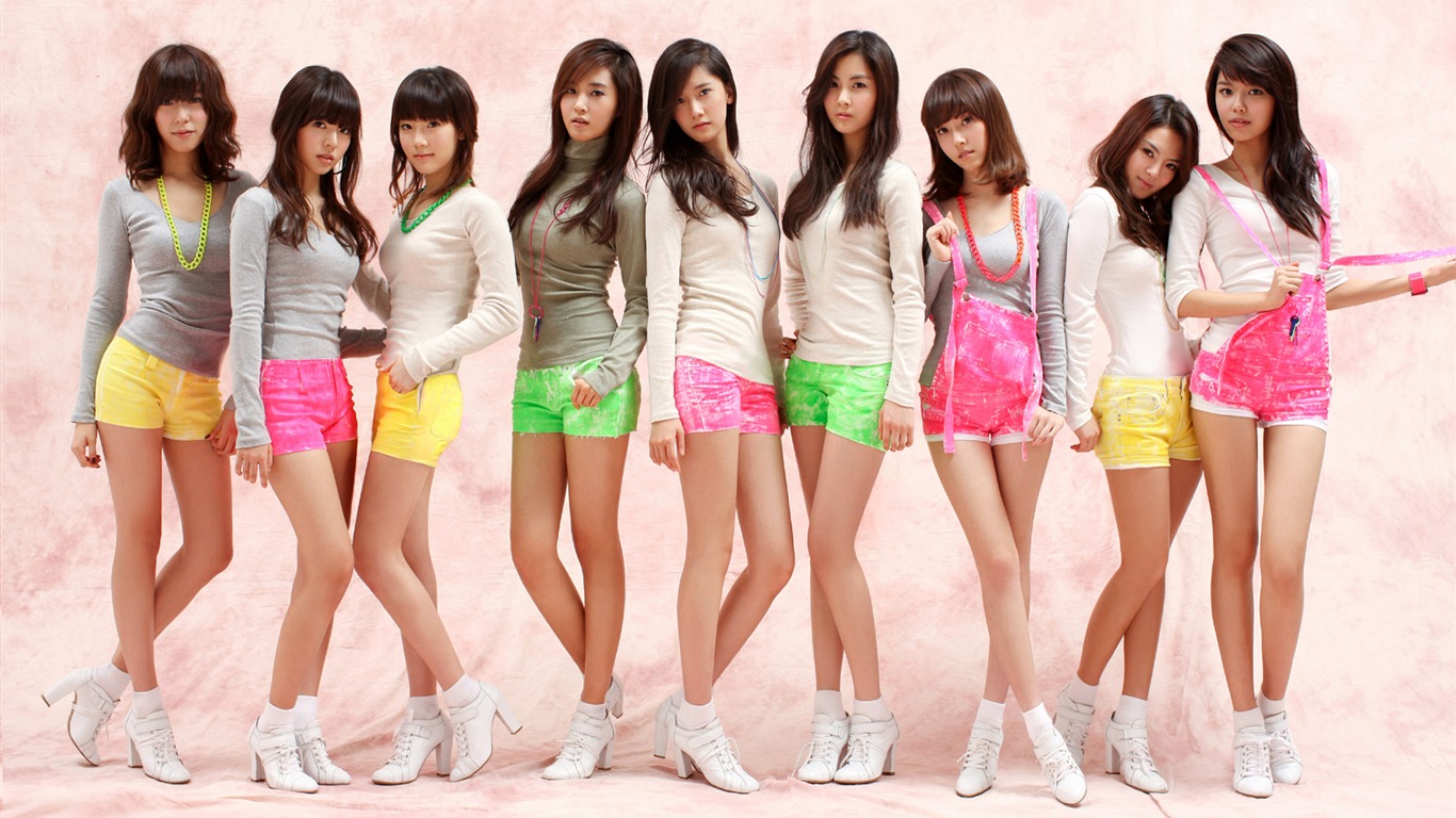 소녀 시대 바탕 화면 (2) #17 - 1366x768