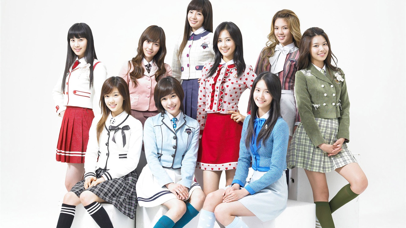 소녀 시대 바탕 화면 (2) #19 - 1366x768