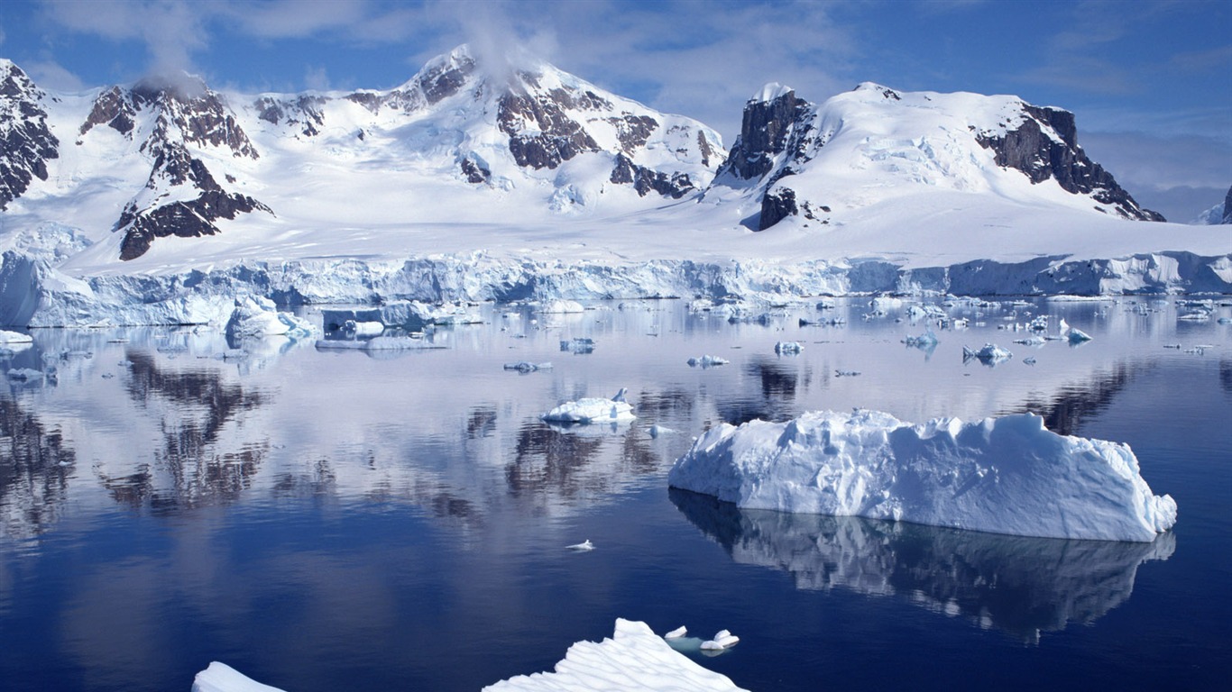 雪山 壁紙(二) #2 - 1366x768