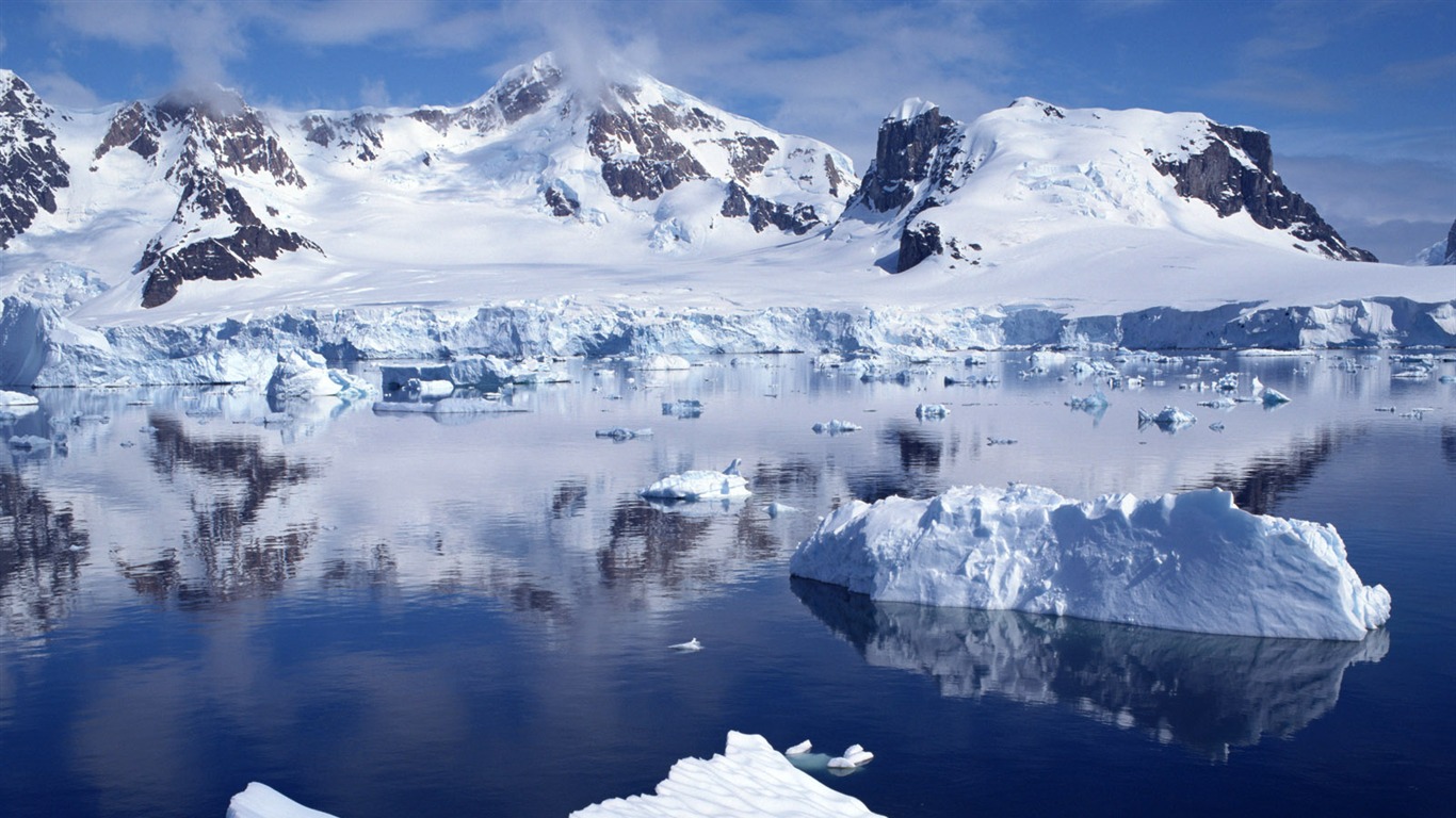 雪山 壁纸(二)2 - 1366x768