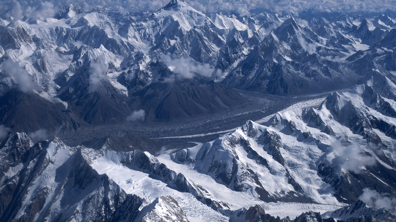 雪山 壁纸(二)7 - 1366x768