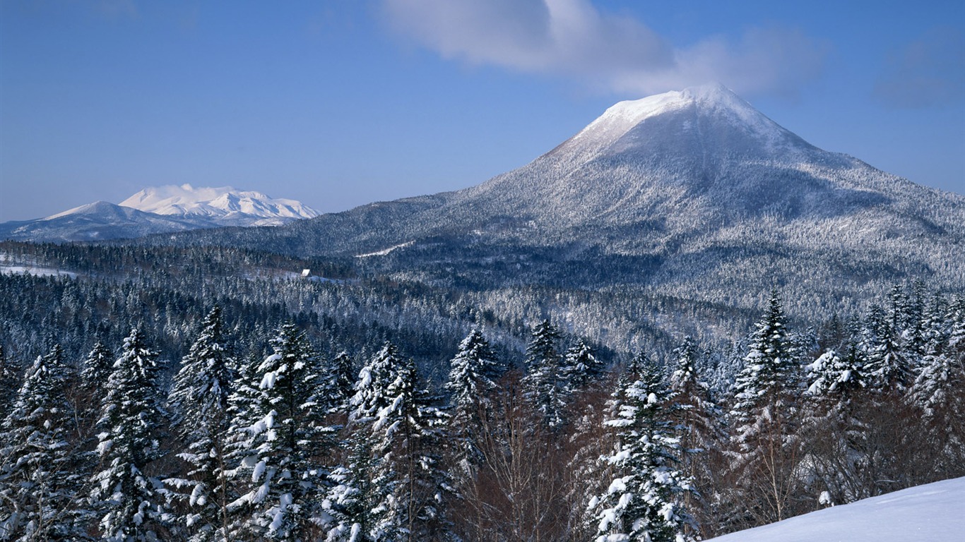 雪山の壁紙 (2) #11 - 1366x768