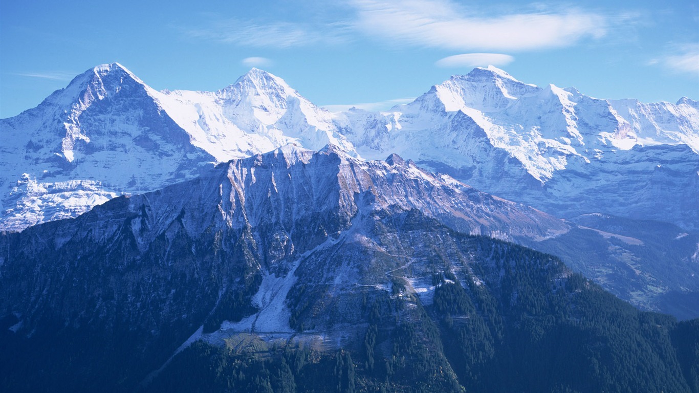 雪山 壁紙(二) #13 - 1366x768