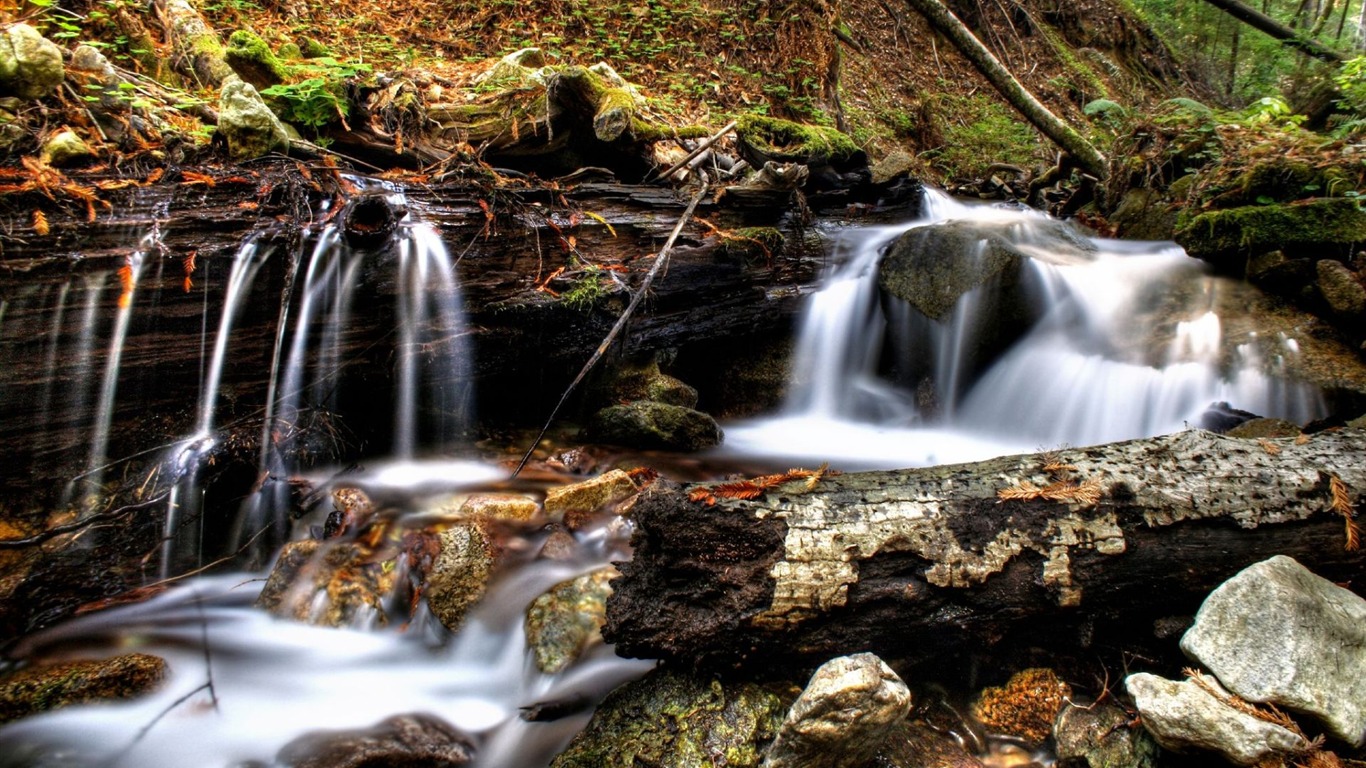 Beautifully rendered scenery wallpaper (4) #3 - 1366x768