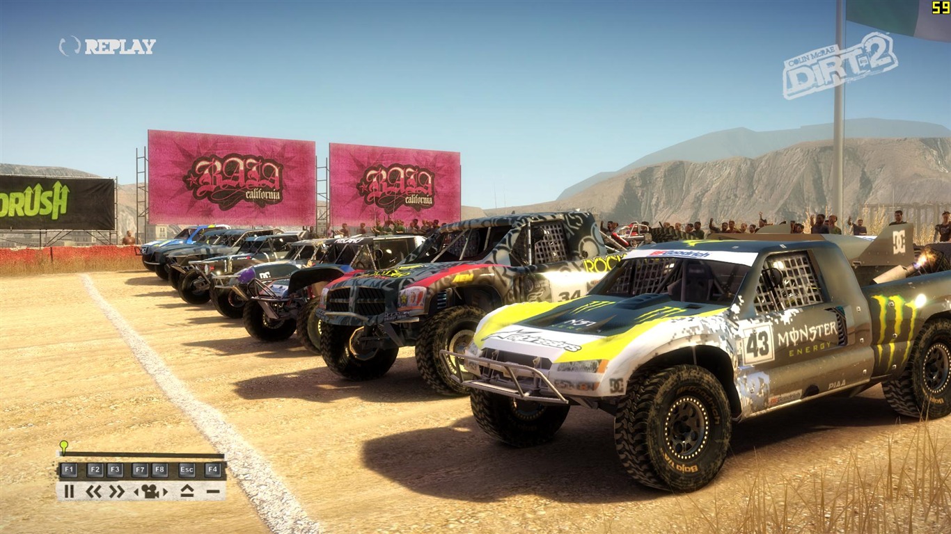 DiRT 2 塵埃 2 高清壁紙 #12 - 1366x768