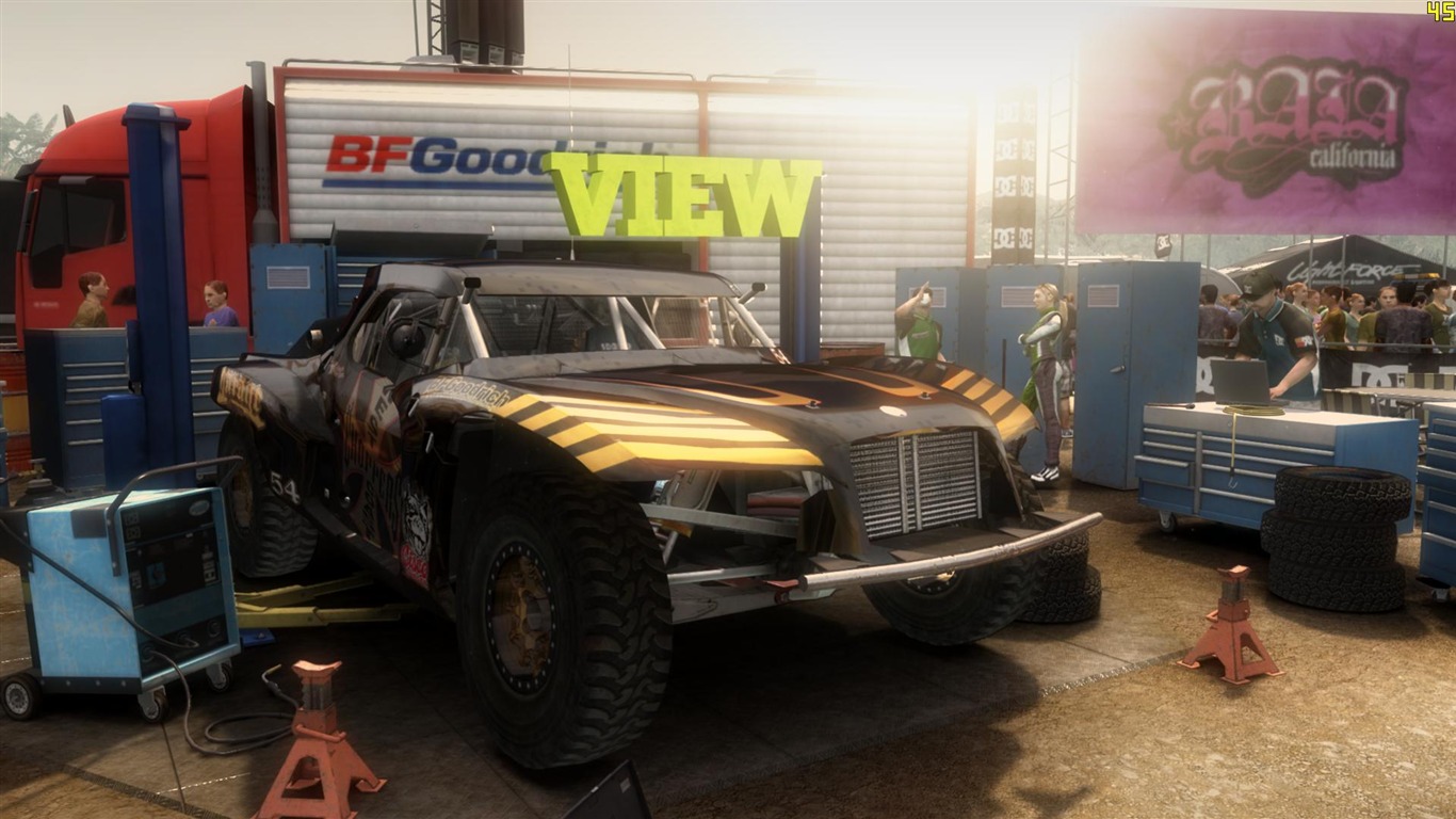 DiRT 2 塵埃 2 高清壁紙 #15 - 1366x768
