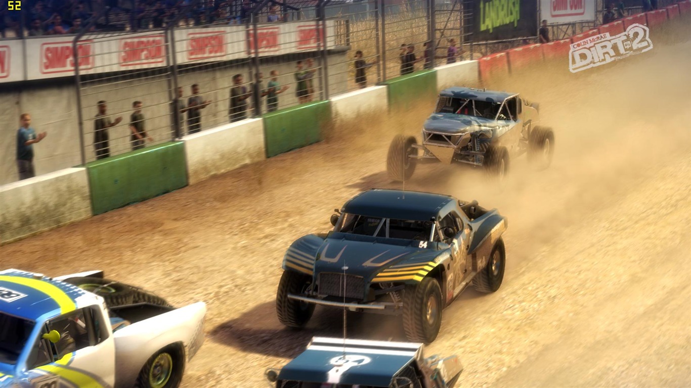 DiRT 2 塵埃 2 高清壁紙 #35 - 1366x768