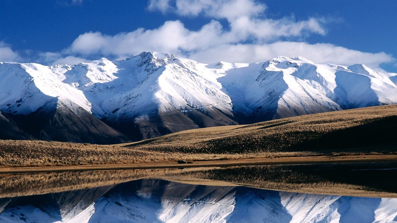 雪山雪景合集 壁紙(一) #18 - 1366x768