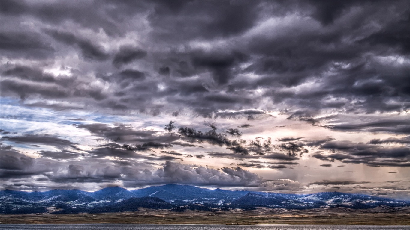Beautifully rendered scenery wallpaper (5) #4 - 1366x768