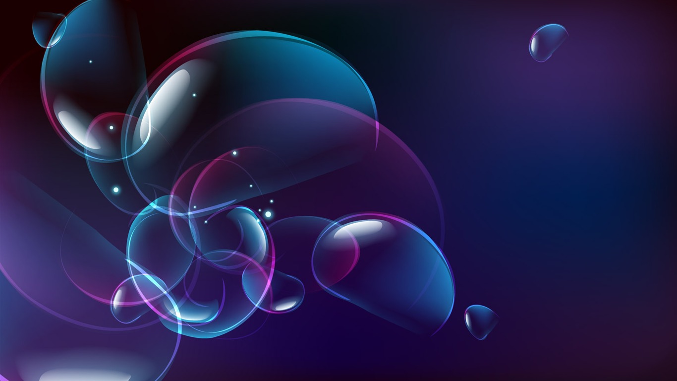 Jasné barvy pozadí tapetu (11) #4 - 1366x768
