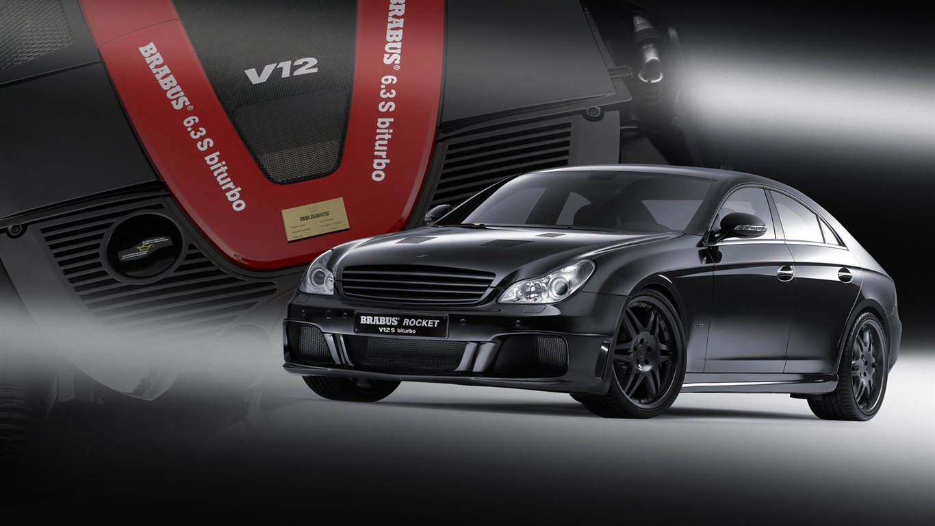 Mercedes tapety (3) #8 - 1366x768