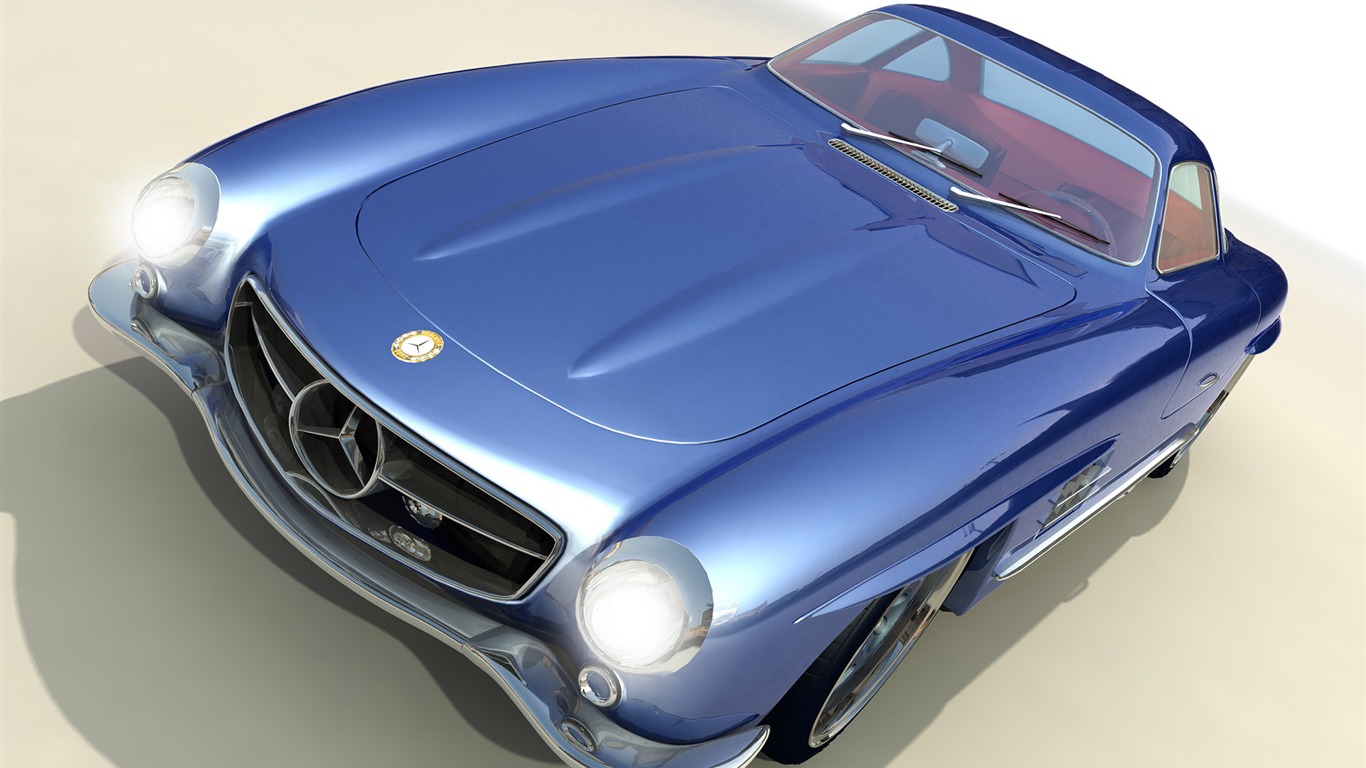 Mercedes tapety (3) #9 - 1366x768