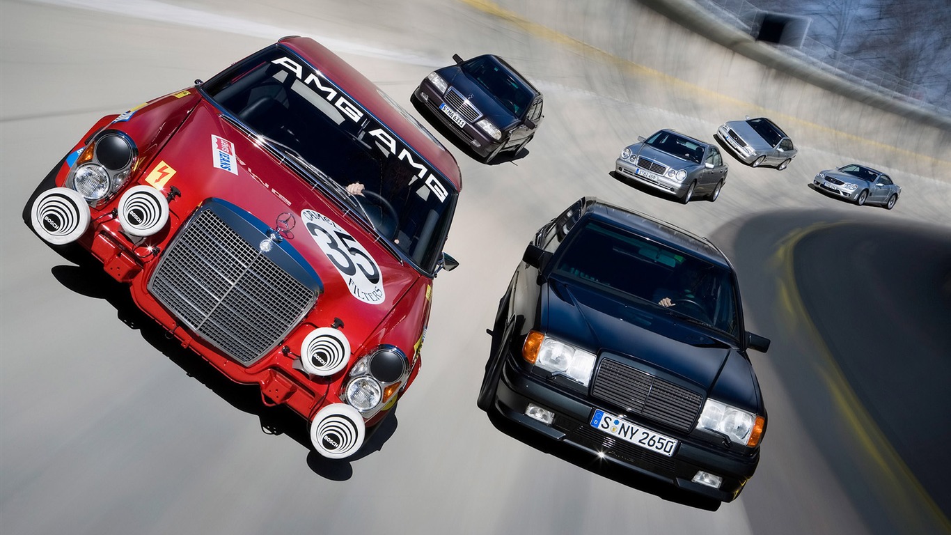 Mercedes tapety (3) #15 - 1366x768