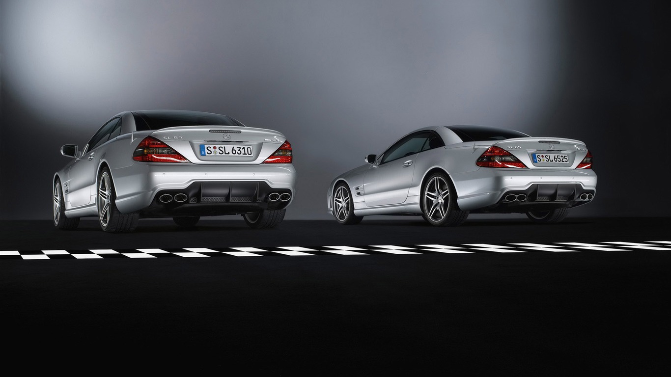 Mercedes tapety (3) #16 - 1366x768