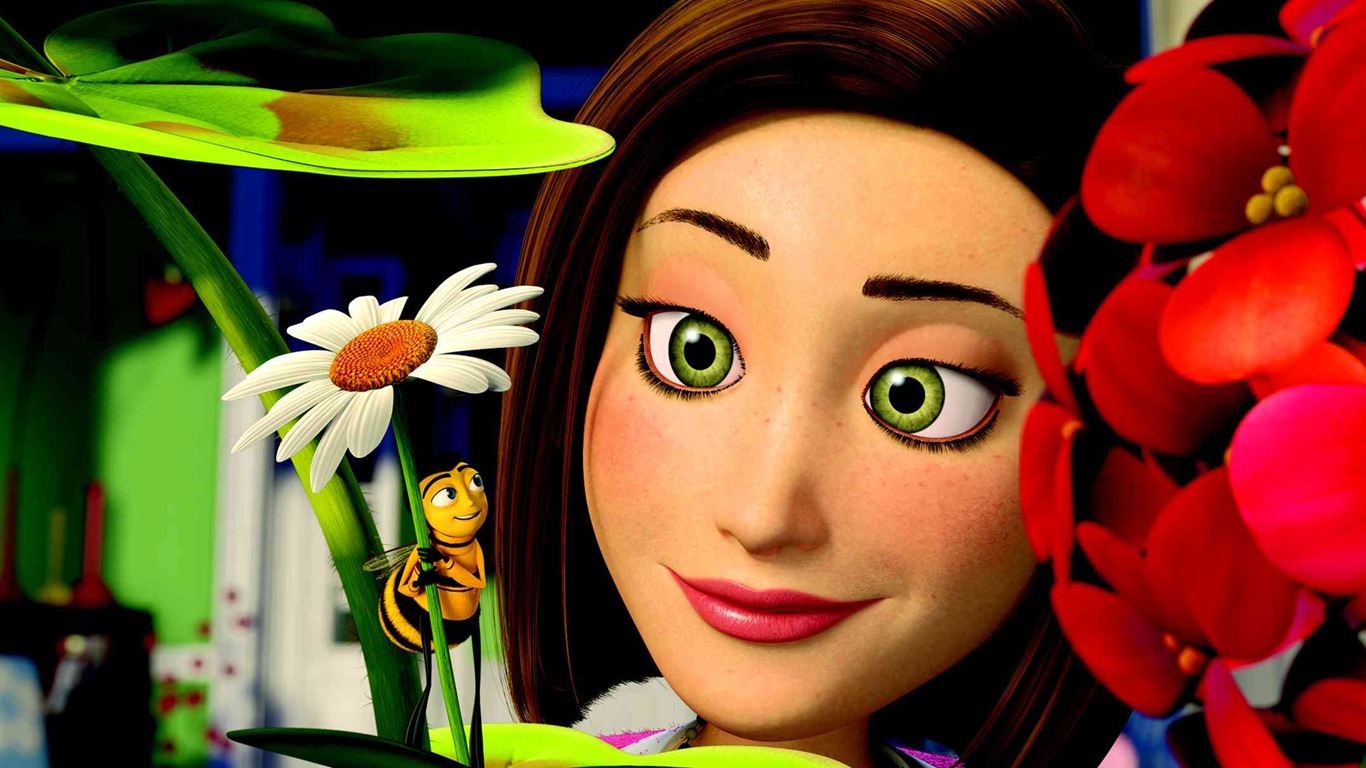 Bee Movie 蜜蜂總動員 高清壁紙 #2 - 1366x768