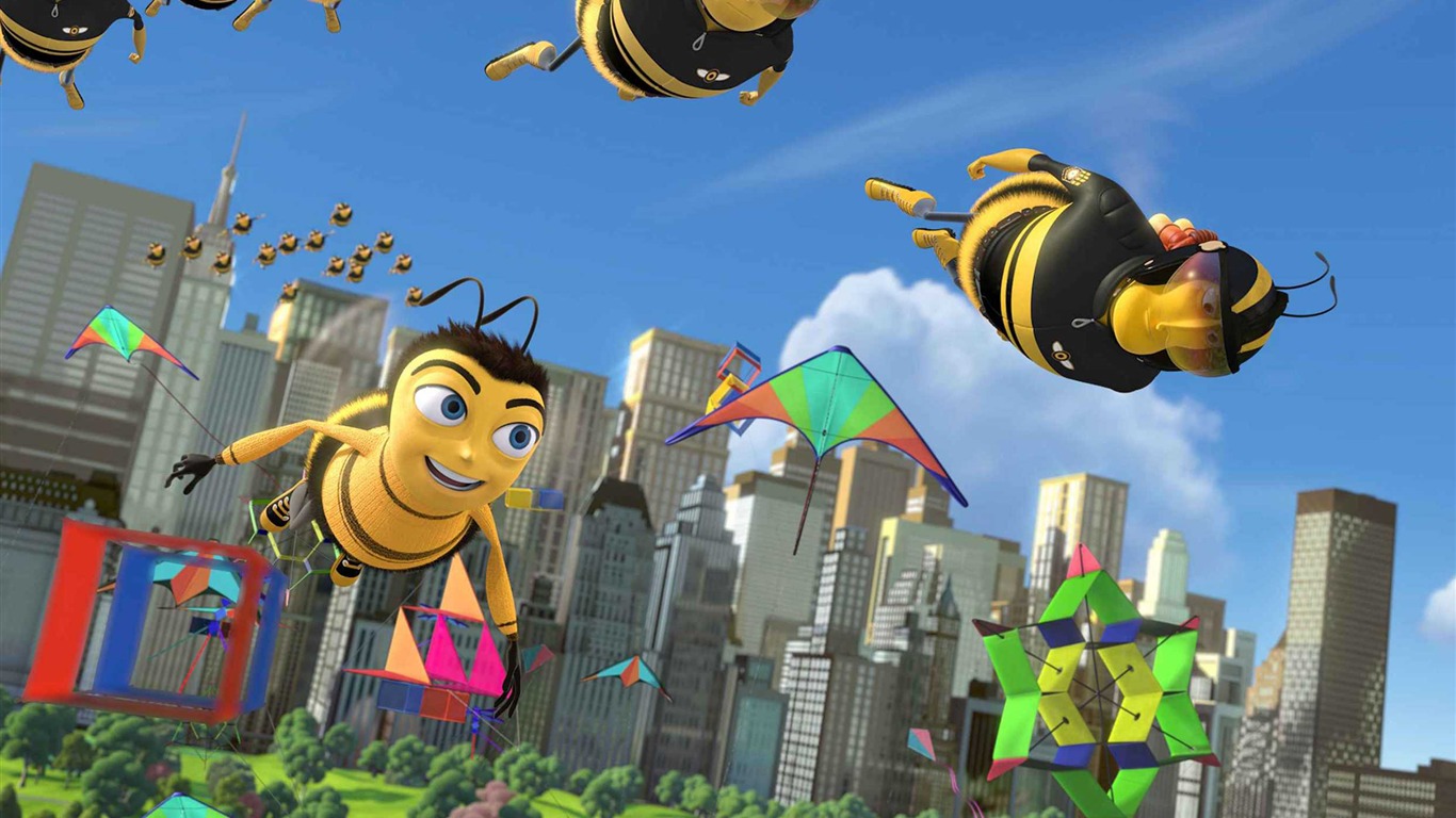 Bee Movie HD wallpaper #5 - 1366x768