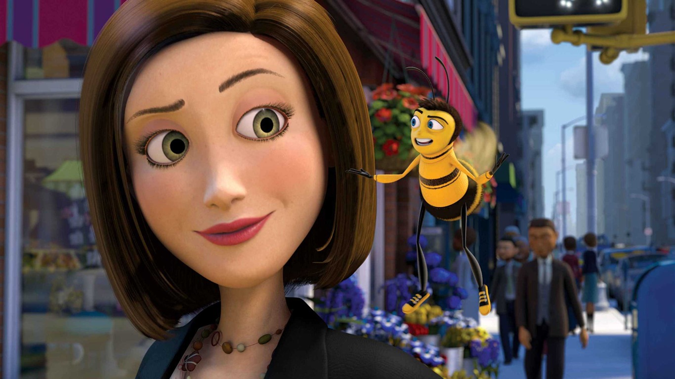 Bee Movie 蜜蜂總動員 高清壁紙 #6 - 1366x768