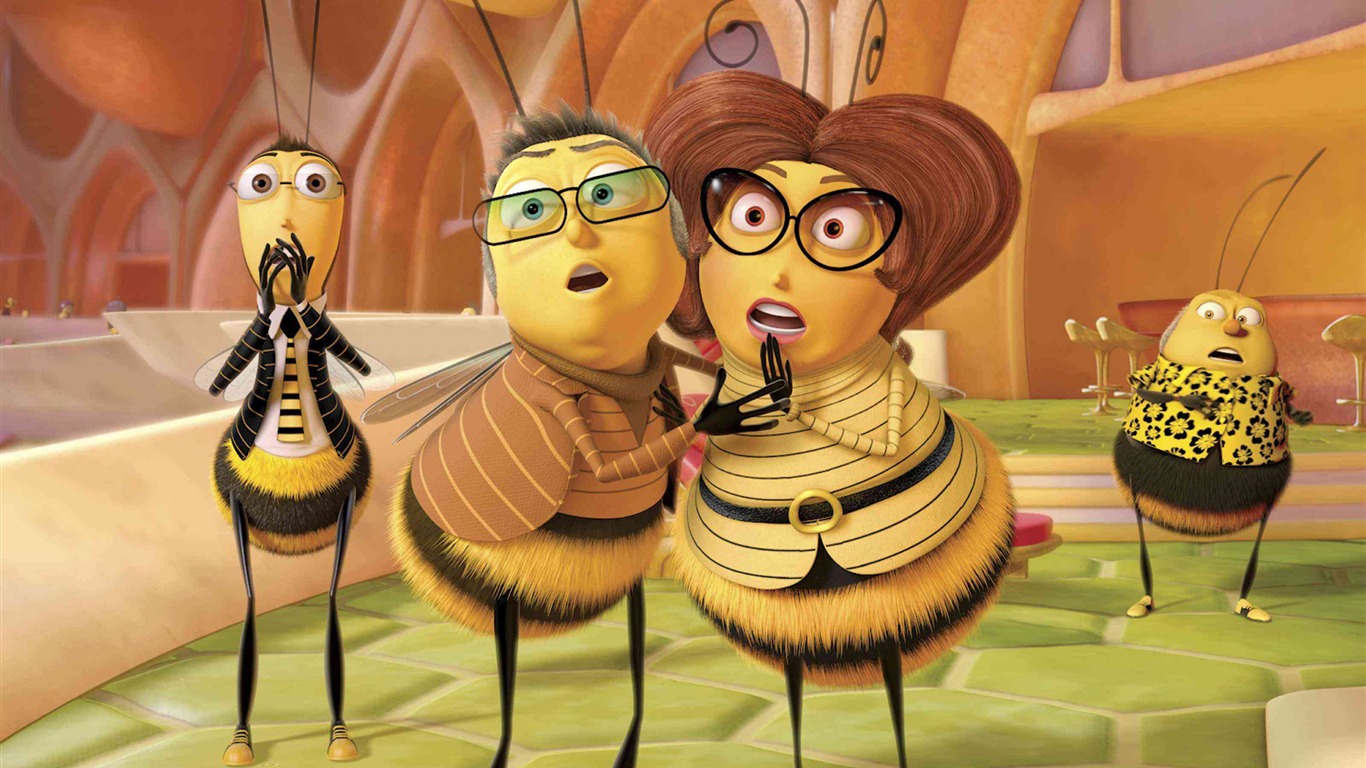 Bee Movie 蜜蜂總動員 高清壁紙 #9 - 1366x768