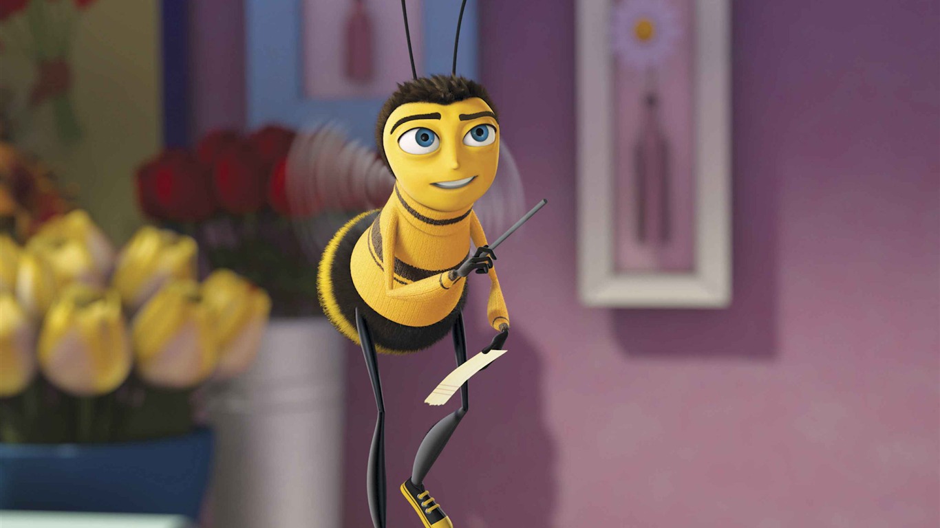 Bee Movie 蜜蜂總動員 高清壁紙 #10 - 1366x768