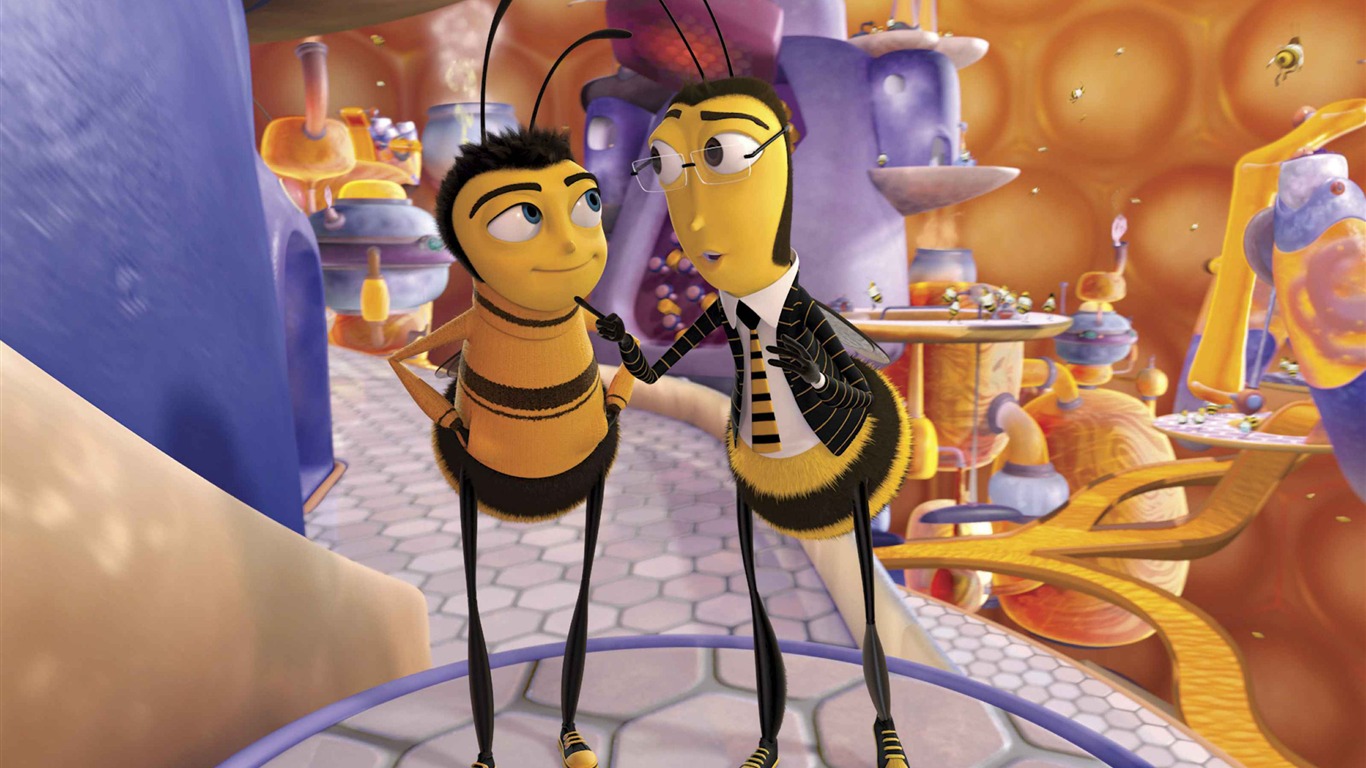 Bee Movie 蜜蜂总动员 高清壁纸16 - 1366x768