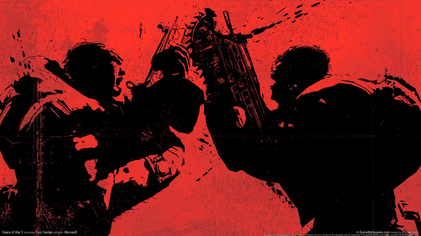 Gears of War 2 HD tapetu (1) #4 - 1366x768