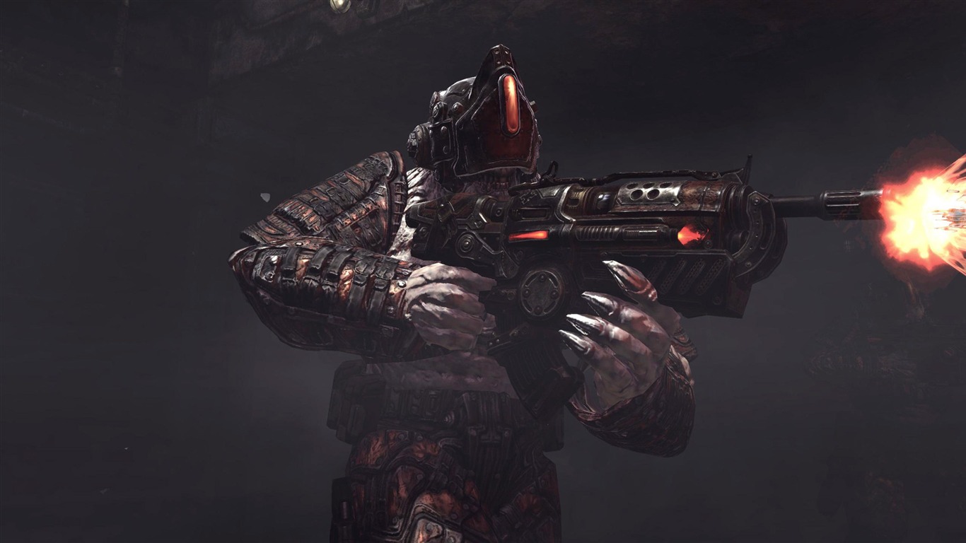 Gears of War 2 HD tapetu (1) #23 - 1366x768