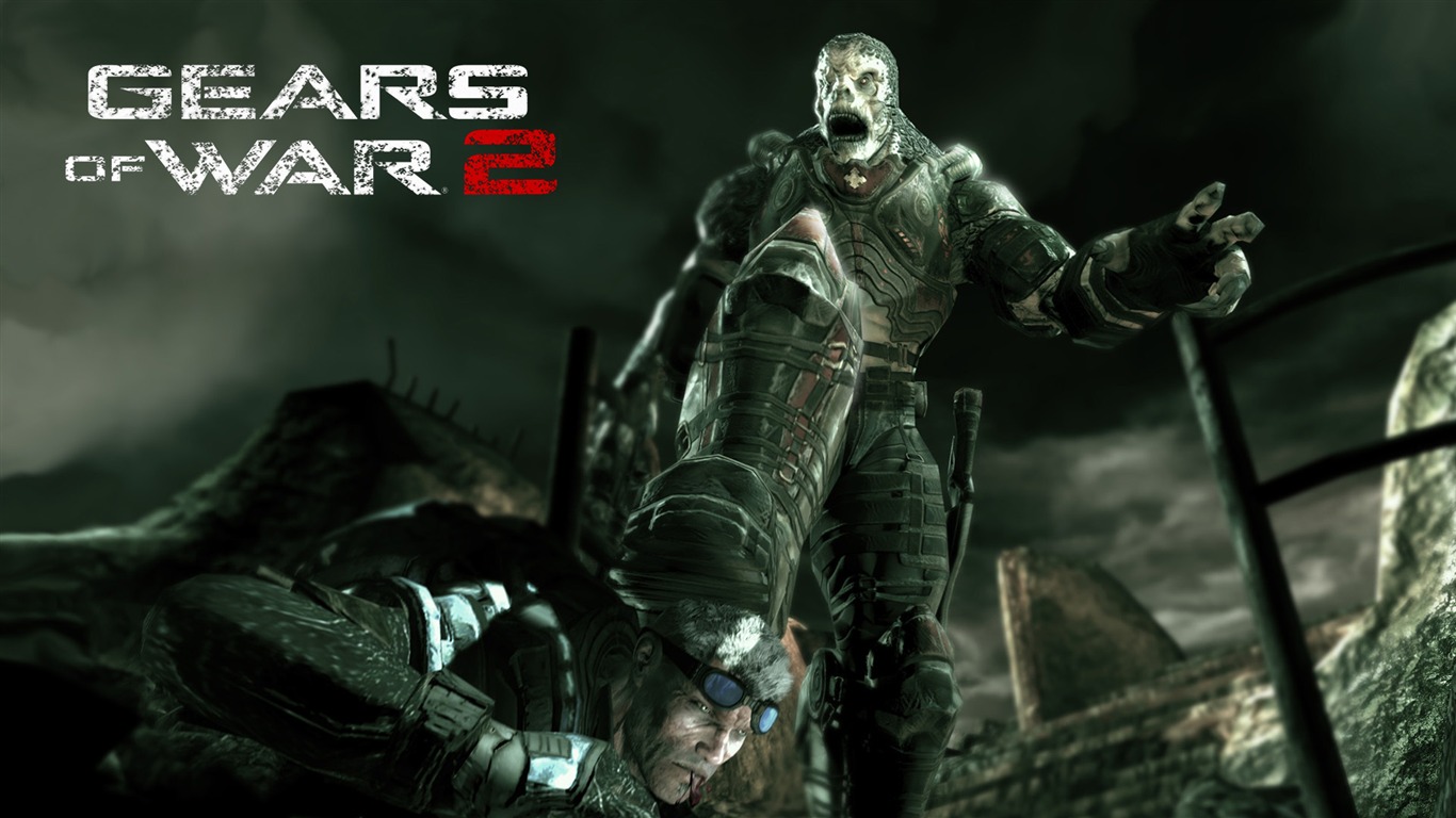 Gears Of War 2 战争机器 2 高清壁纸(一)26 - 1366x768