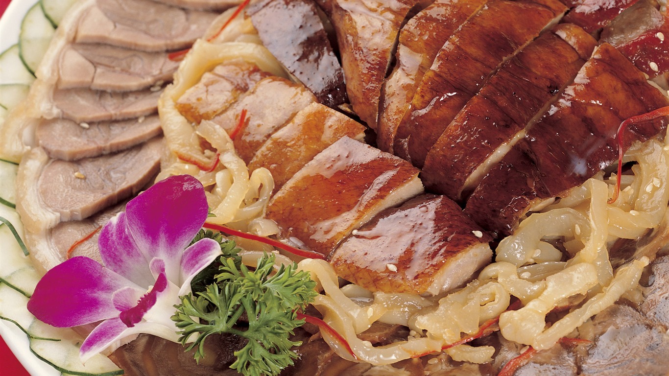 Chinese food culture wallpaper (4) #20 - 1366x768