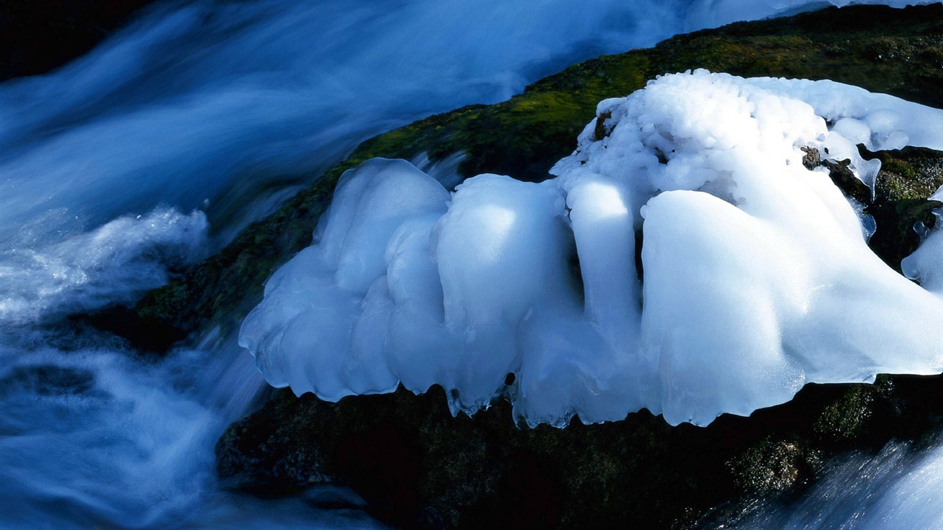 雪山雪景合集 壁紙(二) #10 - 1366x768