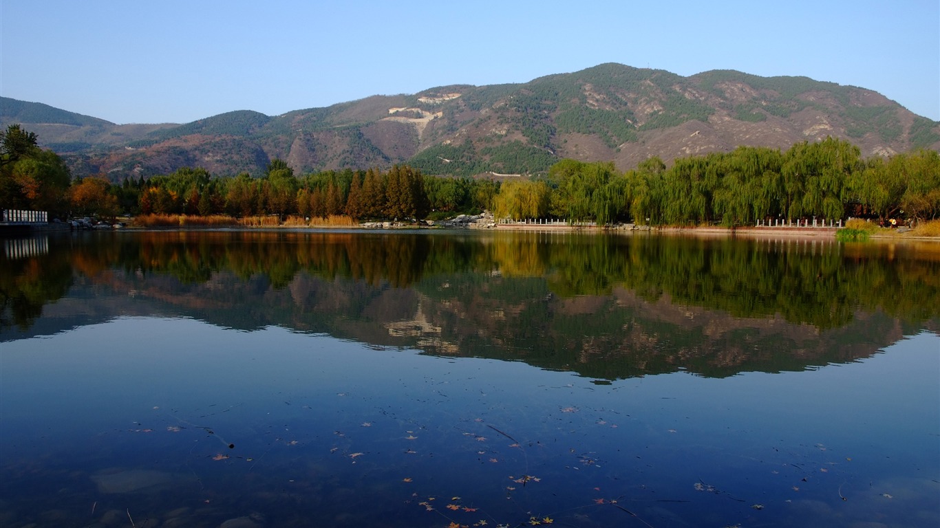 Xiangshan jardín de otoño (obras barras de refuerzo) #2 - 1366x768