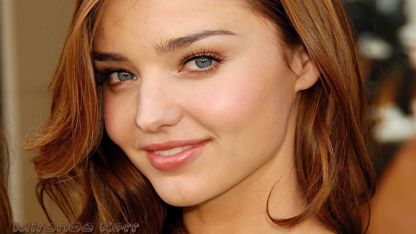 Miranda Kerr hermoso fondo de pantalla #1 - 1366x768