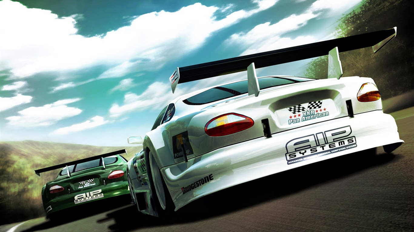 1280遊戲汽車 壁紙(三) #13 - 1366x768