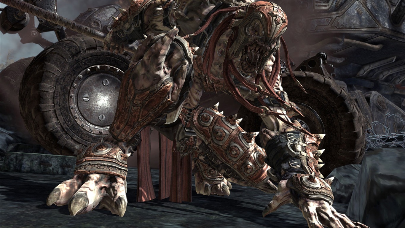Gears of War 2 HD tapetu (2) #7 - 1366x768