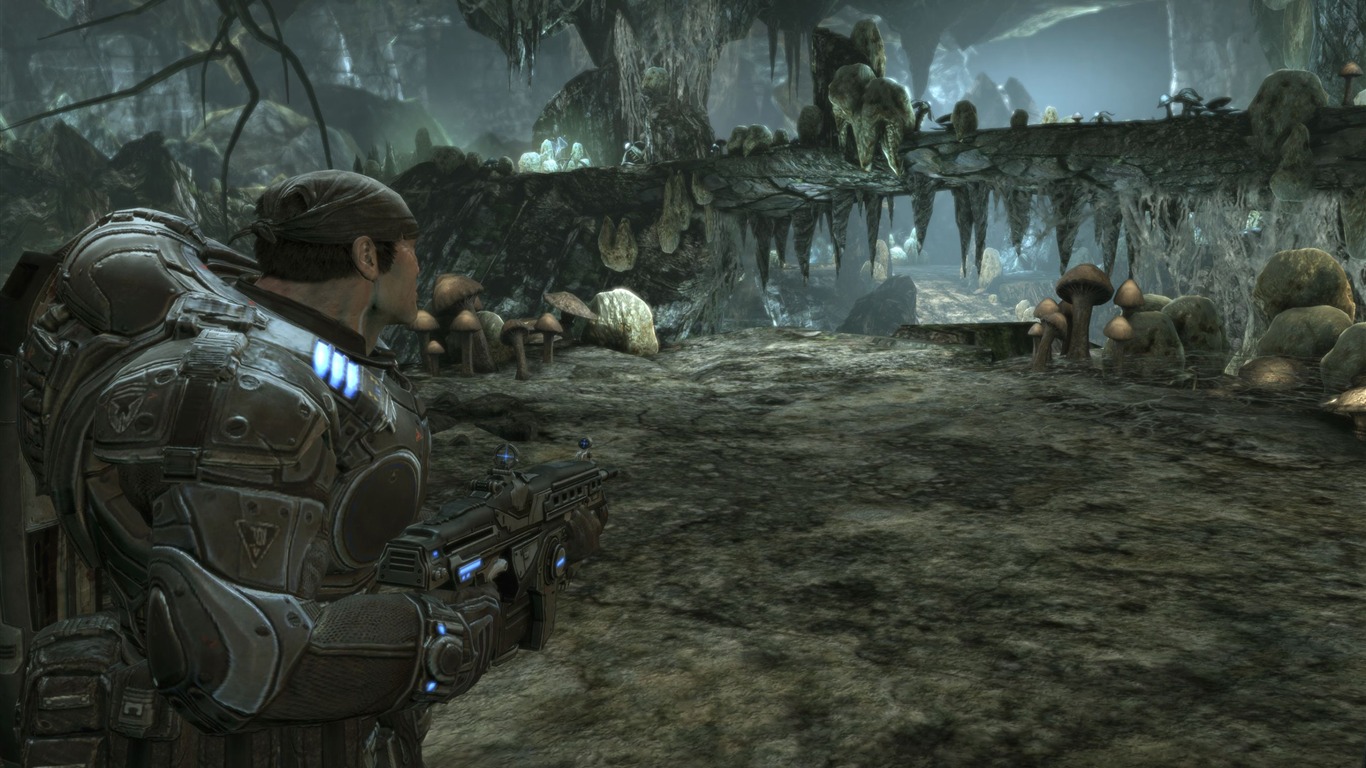 Gears of War 2 HD tapetu (2) #10 - 1366x768