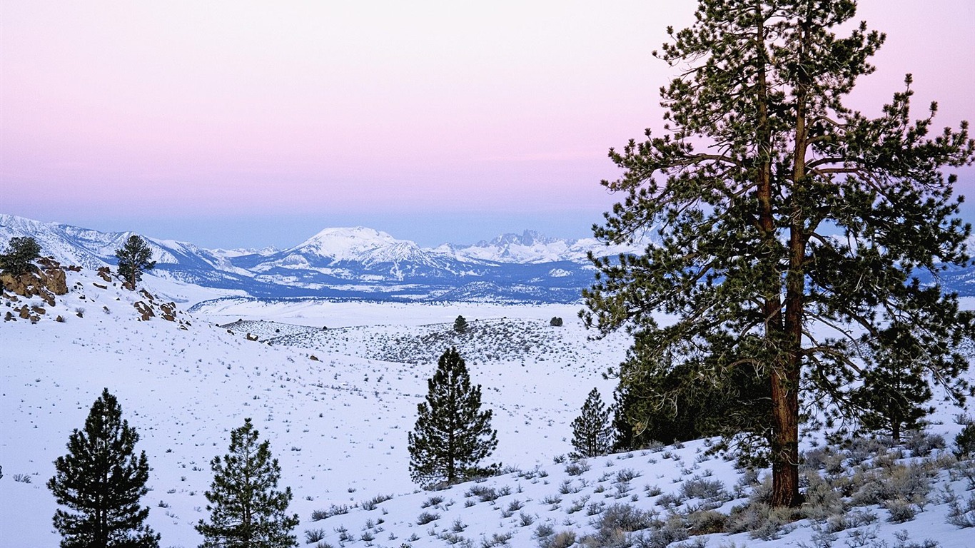 雪山雪景合集 壁紙(三) #11 - 1366x768